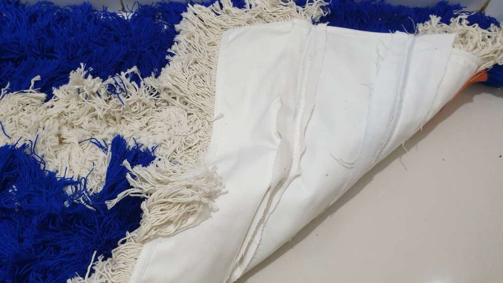 (WHITE COLOUR)..Hand-Made Foot Massaging Carpets (100x60)cm x .9kg (BID PER RUG)!!!