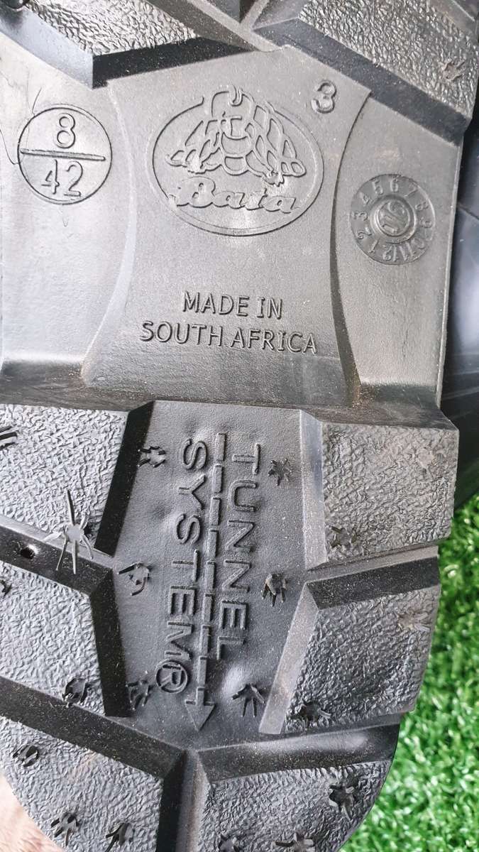 UNUSED Safety BATA Gum Boots With Matching Pair Of Socks (BID PER LOT of 10x PAIRS)