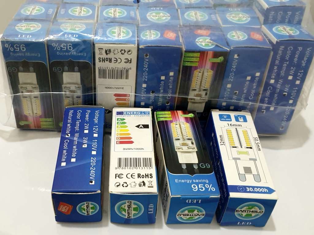 3w LED 95% Energy Saving Silicon Corn Replacement Bulbs (BID PER BULB)