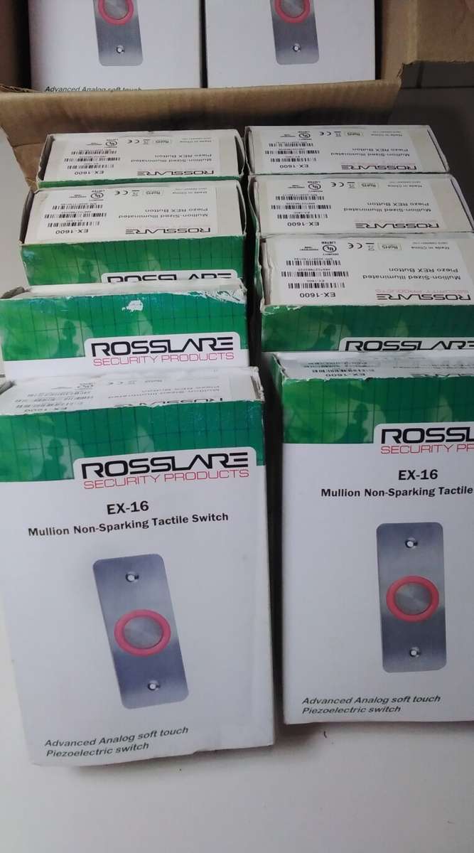 Rosslare EX-16 Advanced Analogue Soft Touch /Anti-Vandal Tactile Switch (BID PER PIECE)!!!