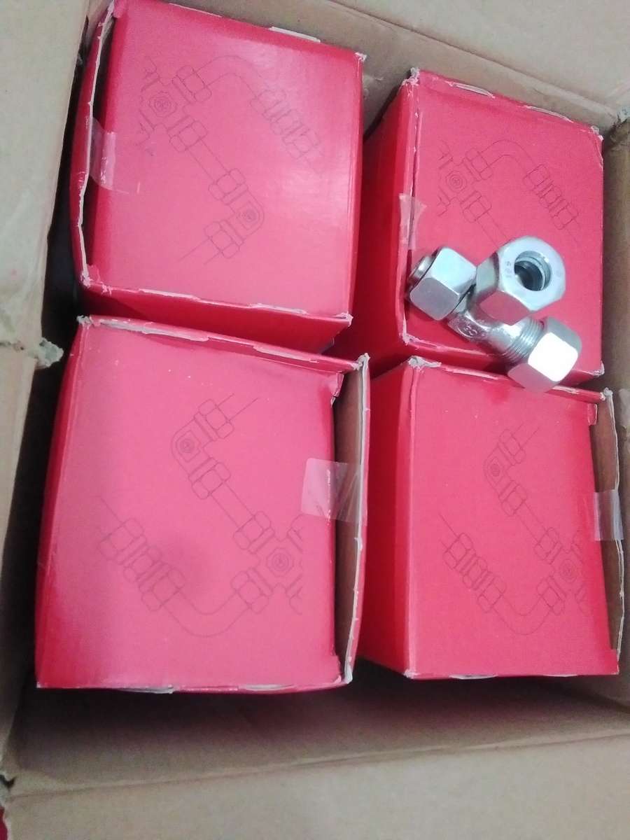 Rastelli Raccordi DIN 2353 Industrial Heavy Duty Steel Hydraulic Fittings .280g (Bid Per Piece)