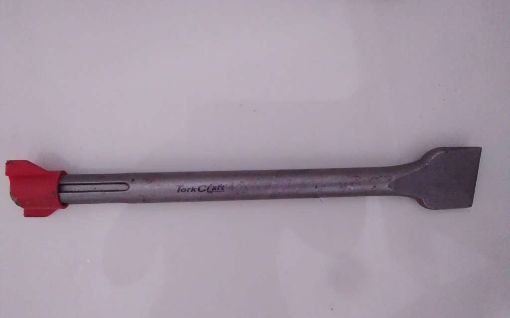 Tork Craft SDS Flat Chisels 18x280x40mm (BID PER PIECE)