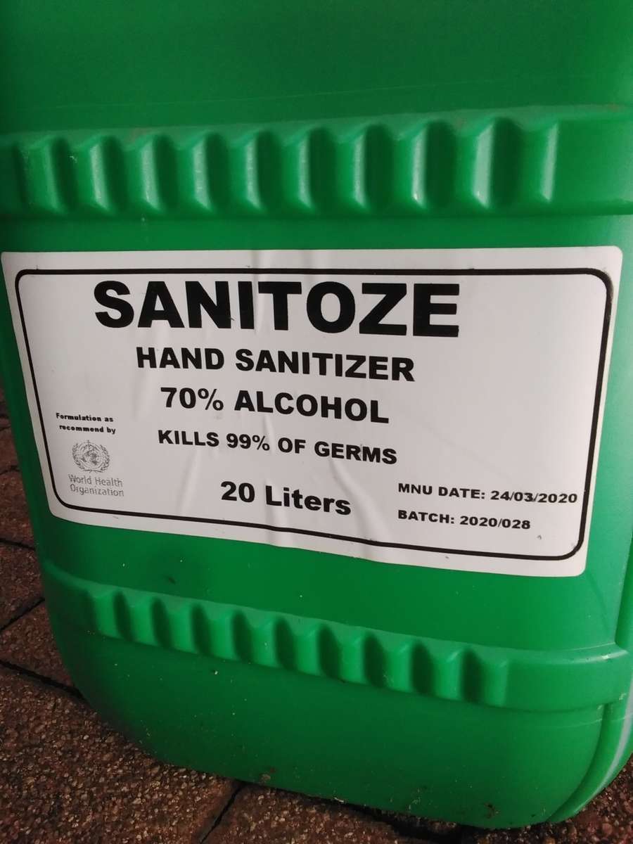 20L Industrial LIQUID Hand Sanitiser 70% Alcohol (BID PER 20L, not per each litre)!!!