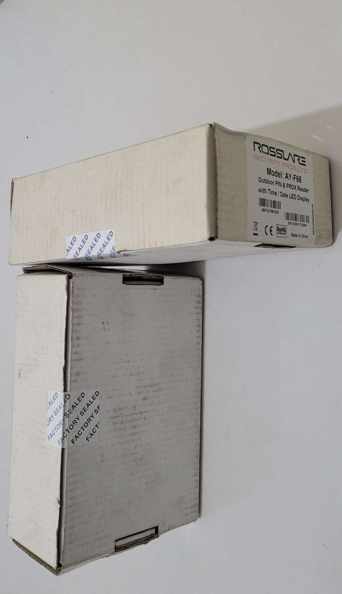 SEALED...ROSSLARE AY-F66 Outdoor Pin & Proximity Reader With Time/Date LED Display    (LAST ONE)!!!