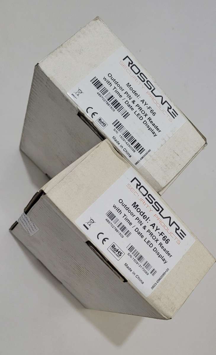 SEALED...ROSSLARE AY-F66 Outdoor Pin & Proximity Reader With Time/Date LED Display    (LAST ONE)!!!