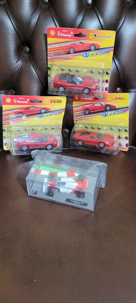 (One Lot) UNUSED 1:38 & Honda Mc Laren MP 4/4 1988 Vintage Scale Model Collectable Cars