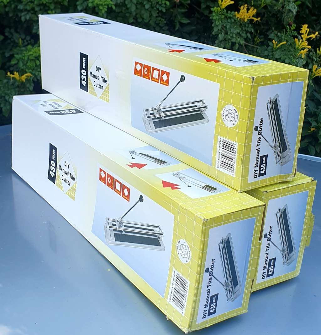 UNUSED 430mm Manual Tile Cutter (BID PER PIECE)!!!