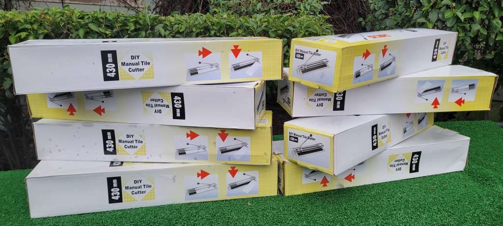 UNUSED 430mm Manual Tile Cutter (BID PER PIECE)!!!
