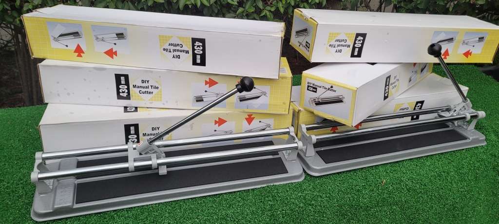 UNUSED 430mm Manual Tile Cutter (BID PER PIECE)!!!