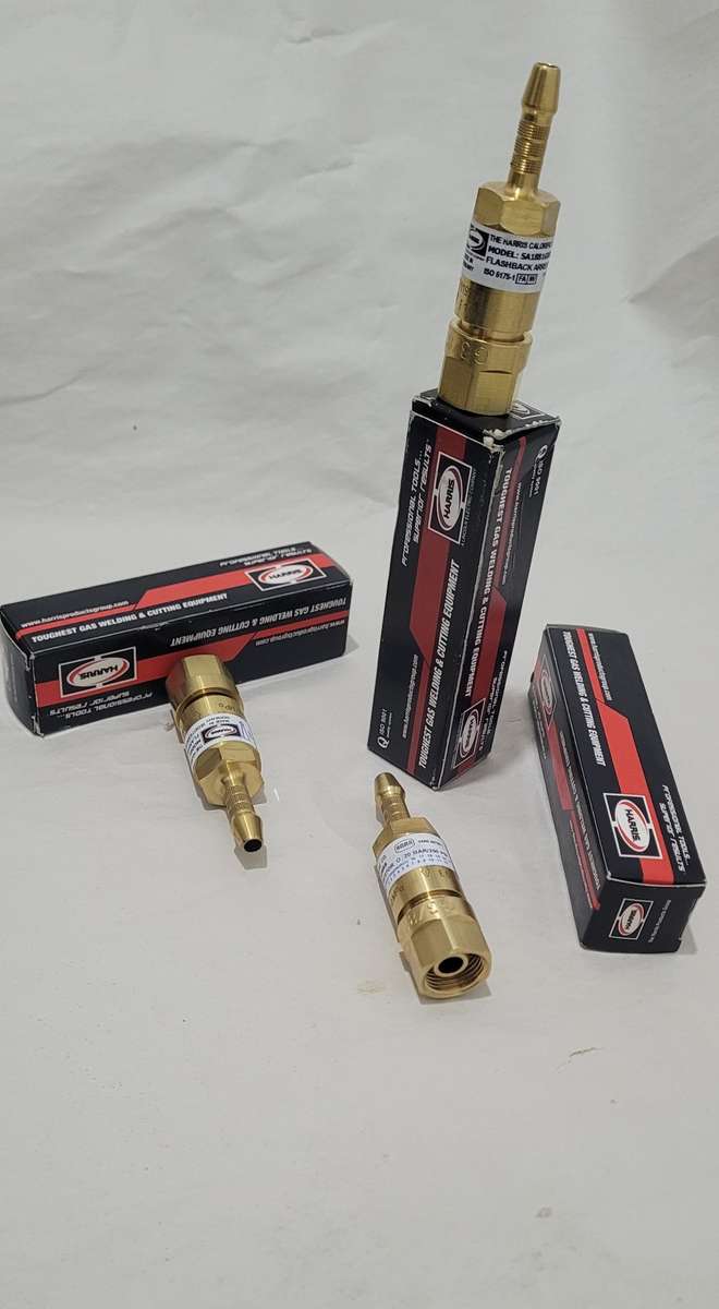 High-Quality HARRIS 3/8" Flashback Flame Arrestor. 20 Bar (SA1881 GBR8).  Bid Per Piece