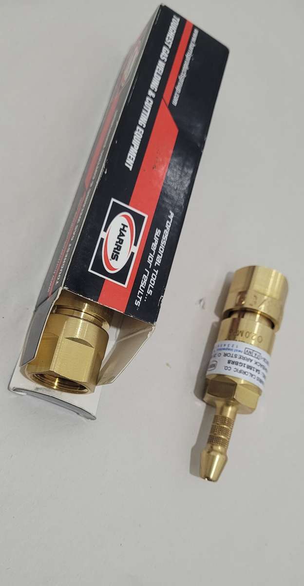 High-Quality HARRIS 3/8" Flashback Flame Arrestor. 20 Bar (SA1881 GBR8).  Bid Per Piece