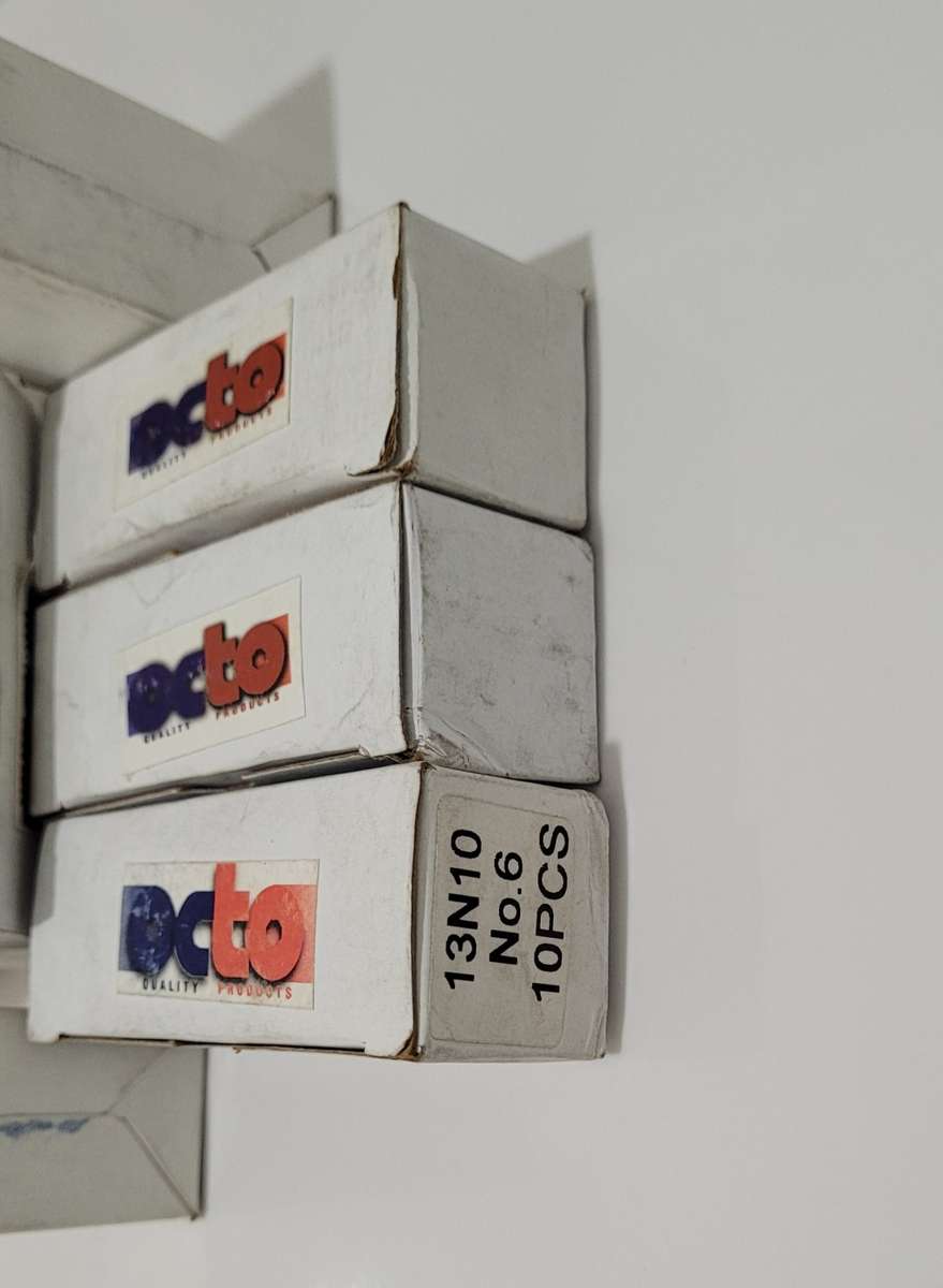 No.6 Ceramic Tig Nozzles For Tig Welding 13N11. (Bid Per Box Of 10x - (As Pictured)