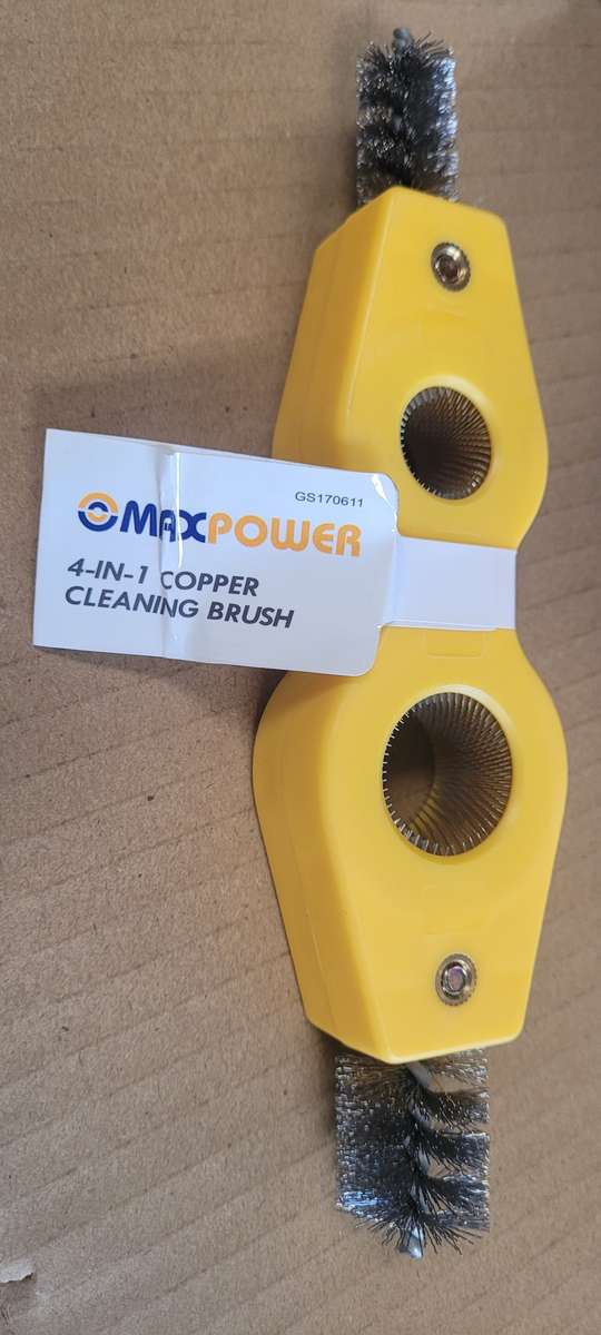 MAX POWER 4-In-One Copper-Cleaning Brush (Bid Per piece)