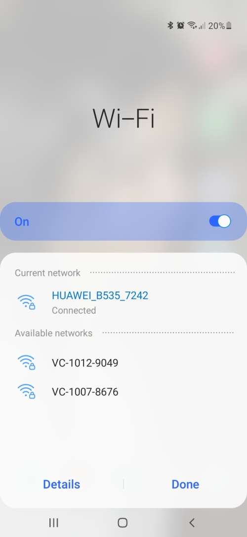 Huawei B535-932 Router (takes sim card) + power adaptor