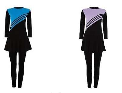 Conservative swimwear size Xxxl colour royal blue