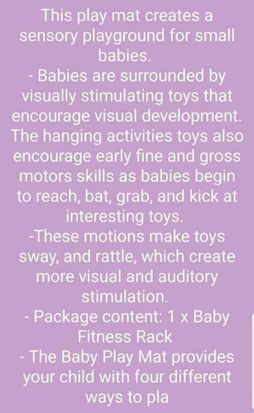 Piano play gym audiovisual stimulation for babies