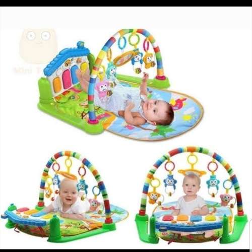 Piano play gym audiovisual stimulation for babies