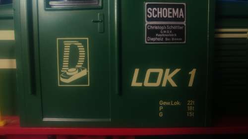 LGB 0-4-0 Schoema Shunter Lok1