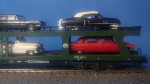 Marklin USA Cadillac car transporter
