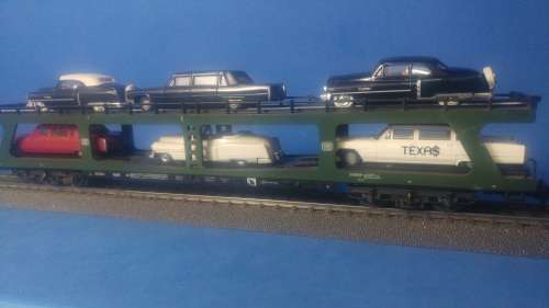 Marklin USA Cadillac car transporter