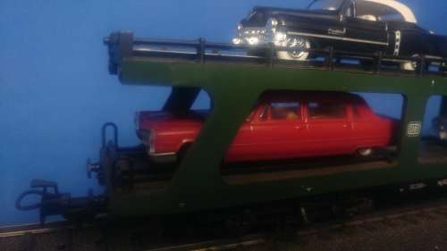 Marklin USA Cadillac car transporter