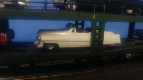 Marklin USA Cadillac car transporter