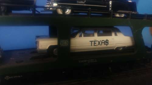 Marklin USA Cadillac car transporter