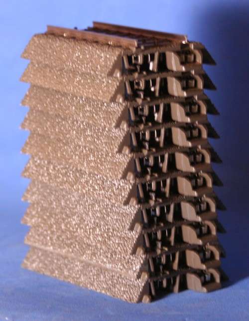 Marklin 24064 straight track 64.3mm, x 10