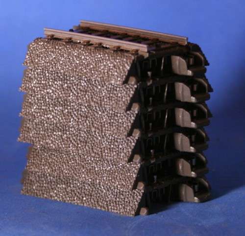 Marklin 24206 curved track, R2, 437.5mm 5.7deg