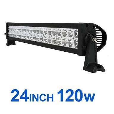 SUPERIOR QUALITY 120W 550MM EPISTAR LED LIGHT BAR - 24 MONTH WARRANTY MOUNTING BRACKETS INCLUDED