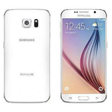samsung s6 32gb white  LATE ENTRY