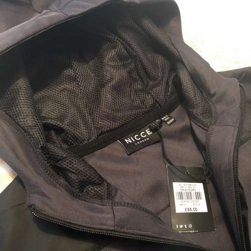 Hoody, Sweater, Jumper, Tracksuit Top. Chest Pocket, Front Pockets and Chest Zip by NICCE London