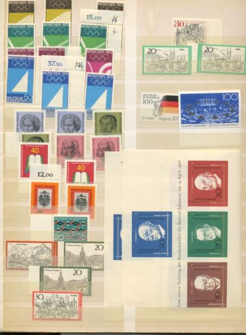 Germany. Mixed Lot. Great thematics. Mostly Umm and used