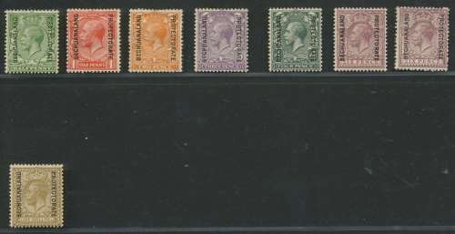 Bechuanaland. KG V 1925 Set to 1/-. MM. Scarce