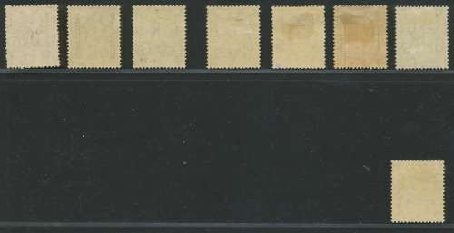 Bechuanaland. KG V 1925 Set to 1/-. MM. Scarce