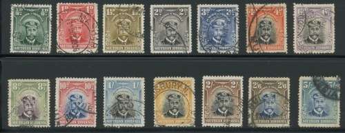 Southern Rhodesia KG V Admirals Used.