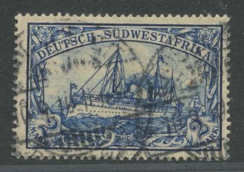 German SWA. Sacc 23. 2Mark used. Scarce