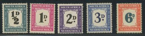 South Africa. Postage Due.1948  set Umm