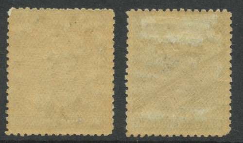 Southern Rhodesia Admirals. 2/6 and 5/-. Mint