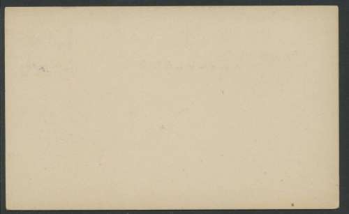 Zululand. Post Card overprinted SPECIMEN in Violet. SCARCE.