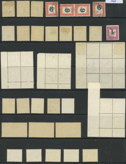 South Africa. Selection od Postage Dues.