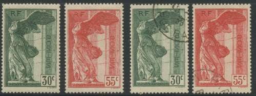 France. SG 586/7. Mint and VFU Cat: £105.00 (R2400.00)