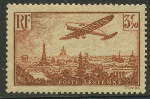 France. SG 539 3.50F Air Mint: Cat: £55.00 (R1235.00+)