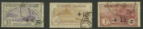 France. SG 32, 393, 394 Fine Used: Cat: £53.50 (R1205.00+)