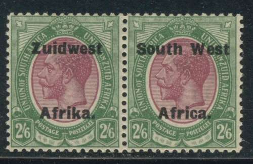 SWA. 2/6 KG V Type VI. Sacc 48. Umm. Cat: R2500.00+