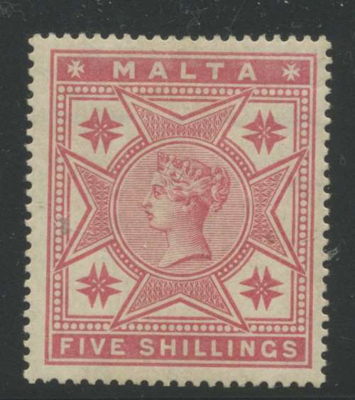 Malta SG 30. mm. Cat: £110.00 (R 2170.00)
