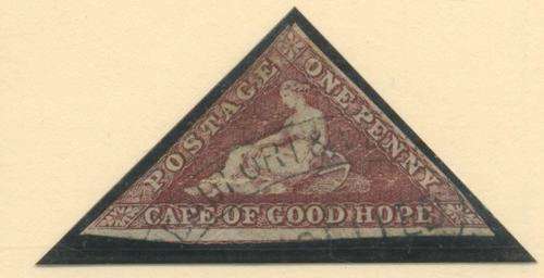 Cape of Good Hope. 1d Triangle