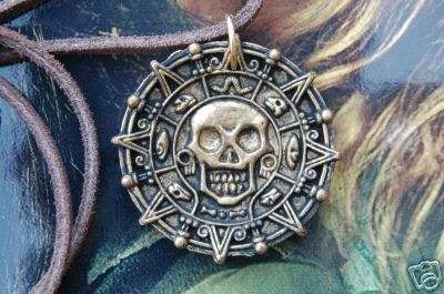 PIRATES OF THE CARIBBEAN COIN NECKLACE