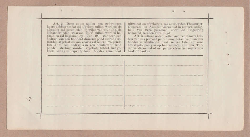 £1 Gouvernement Noots Pietersburg x 3 with sequential serial numbers, 1.4.1901. Superb condition