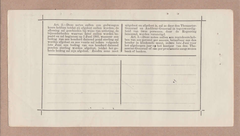 £1 Gouvernement Noots Pietersburg x 3 with sequential serial numbers, 1.4.1901. Superb condition